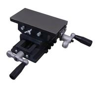 Étau de table en croix en fonte pour perceuse fraiseuse 275 x 230 x 88 mm