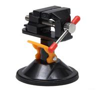 Étau de table réglable, pince rotative à 360 degrés, alliage d'aluminium, pour polissage, meulage et travaux de perçage