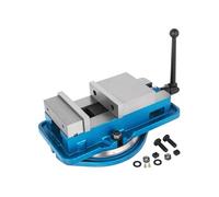 Etau d'Etabli 12,7cm Force De Serrage 24KN Max Pivot De Base 360º Poignée Réglable