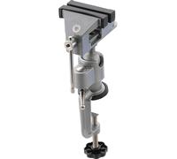 BGS technic KG Étau d'établi articulé pivotant et inclinable sur rotule 360° 70 mm Argent/Noir