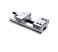 Étau d'établi CNC 6 "7", pince multi-station, pince à nez plat de précision, fixation à grande ouverture for centre de fraisage et d'usinage(GT150B-6 inch)