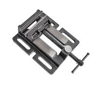 Étau d'établi de fraisage Industriel avec 4 boulons de Montage, étau de Presse à dégagement Rapide, Pince d'étau en Fonte, pour établi d'établi, perceuses à Colonne, Moulin(Size:4")