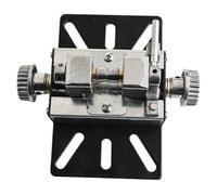 Étau d'établi en alliage d'aluminium pour bricolage, support de boule réglable de 4 mm à 35 mm et support de perles pour perceuse d'établi, bijoux et travaux de loisirs, 138 × 88 mm