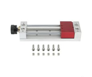 Étau d'établi en aluminium LTY-59100 pour perceuse CNC, petite table de soudure avec double tige de guidage pour PCB
