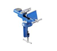 VEVOR Étau d'Établi Largeur de Mâchoire 76,2 mm Étau de Table en Fonte avec Base Pivotante 360°, Dégagement Rapide, Base Surélevée, pour Travail du Bois, Métaux, Perçage, Découpe, Atelier, Bricolage