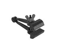Étau d'établi, Mini Étau À Main Portable, Pince Bouche Plate Réglable | Rainures Antidérapantes Croisées, Acier Moulé, Outil Fixe, Bricolage(25mm)