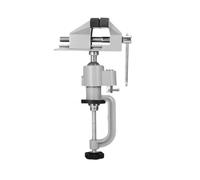 Étau d'établi, Pinces De Table Rotatives Multifonctionnelles En Alliage D'aluminium 3 Pièces, Perceuse Électrique Tigre, Mini Main, Meuleuse, Angle, Support Trésor Universel
