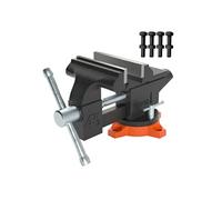 Etau d'Etabli Polyvalent Fonte 11,5 cm Enclume Base Pivotante 240° Boulons