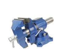 Étau d'établi robuste 4 "5" 6 ", pince de bureau à Base de verrouillage pivotante à 360 degrés, largeur de mâchoire 100mm/125mm(4 Inch)