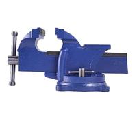 Étau d'établi robuste, multifonction avec base pivotante, mâchoires antidérapantes, pince de table durable, idéal pour le travail du bois, traitement du métal, haute précision pour les artisans (7,6