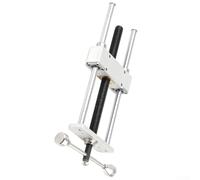 Étau d'inertie robuste pour le travail du bois, pince de bureau, gamme de 0 à 300 mm, étau à double liaison CNC, étau d'établi pour bricolage de table, argenté