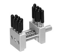 Étau En Aluminium For Modélisme, Gabarit Fixe, Bricolage, Rénovation, Établi Avec Largeur De Serrage Réglable Structure Précise Utilisation Polyvalente