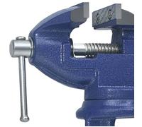 Étau en fonte - WIENS - 60 mm - Base pivotante 360° - 175x155x85 mm - Profondeur de serrage 33 mm - Fixation sur établi