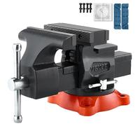 Étau Établi Polyvalent Largeur Mâchoire 140 mm-VEVOR-Étau Atelier Fonte Ductile, Ouverture Max de Mâchoire 125 mm