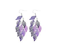 Étau Fil Boîte Ensembles Examen Bijoux Elegant Colorful Hollow Ear Hook Earrings Design Shows Natural Beauty Light And Breathable Suitable For Daily Wear Piercings Outil Ultrasonique (PP2, One Size)