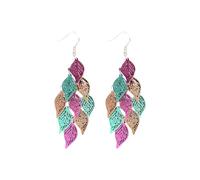 Étau Fil Boîte Ensembles Examen Bijoux Elegant Colorful Hollow Ear Hook Earrings Design Shows Natural Beauty Light And Breathable Suitable For Daily Wear Piercings Outil Ultrasonique (G, One Size)