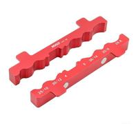 Étau magnétique de réparation pour vélo pour une fixation stable, excellent pour la réparation de fourche avant et arrière d'amortisseur (rouge)