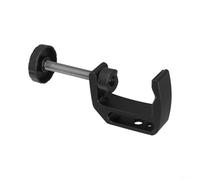 Étau manuel en alliage d'aluminium de type C - Petite table pour pince de bord - Fixation à vis réglable - Travail du bois - Outil de maintien en métal - Outil de maintien en caoutchouc antidérapant