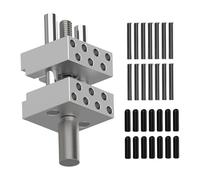 Étau miniature flexible en métal portable pour modélisme, projets de bricolage avec hauteur réglable et pince en métal à base antidérapante