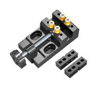 Étau miniature solide avec poignée ergonomique - Capacité de 25 kg - Idéal pour la fabrication de bijoux et les réparations à domicile - Pince portable pour une utilisation en extérieur