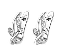 Étau Nettoyeur Moules Kits pour femmes et d'oreilles créoles d'oreilles légères en cartilage Nettoyeur Kits Outils Moules Kits (Silver, One Size)