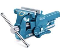 Étau parallèle HEUER Front largeur de mors 120 mm envergure 150 mm mors interchangeables HEUER