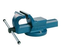 Etau parallèle Matador, avec support pour fixation de mâchoires de serrage orientables et interchangeables, Larg. : des mors : 100 mm