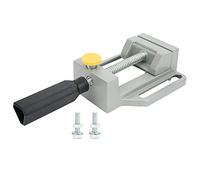 Étau pour perceuse à colonne, réglable en alliage d'aluminium sur pilier, étau à pince en bois à mâchoire d'étau pour atelier de travail du bois à dégagement rapide 67 mm (2,6 ")