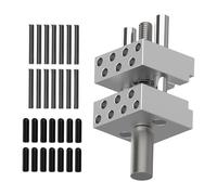 Étau réglable flexible en alliage d ' aluminium pour les amateurs | Meulage, coupe, perçage avec des systèmes de serrage stables et des opérations faciles et des cours techniques