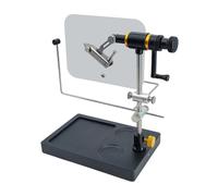 Étau rotatif réglable avec station de fixation de mouches rotative à 360 degrés, outil de fabrication de leurres, outil de fabrication de leurres, avec base sur piédestal