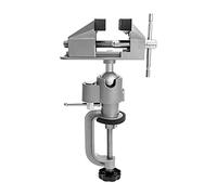 Étau universel avec pince de tête pivotante à 360 degrés pour bricoler des peintures, modéliser des appareils électroniques, souder des pinces de table rotatives de 3 pouces