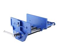 Etau VEVOR pour le travail du bois 110mm de profondeur de serrage 335mm de largeur d'ouverture Etau parallèle en fonte revêtu par poudre 11KN de force de serrage Φ15-74mm de plage de serrage Idéal pou