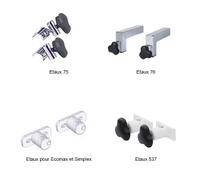 Etaux Carina - Etaux pour Ovalia V2 - larg. 70 cm (jeu de 2)