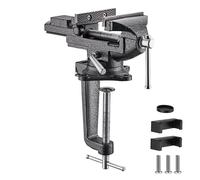 Étaux d'Établi - TEENO - Modèle 85mm - Base Pivotante 360° - Acier Moulé - 800Kg de Serrage