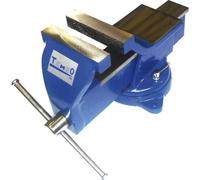 Étaux d'établis TEMBO base tournante 360° - Avec enclumette - Ouverture : 165 mm