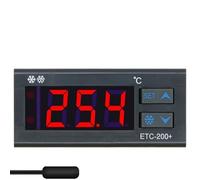 ETC-200 + régulateur de température réfrigérateur dégivrage alarme Thermostat régulateur contrôle de chauffage thermorégulateur 220V