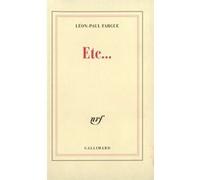 Léon-Paul Fargue – Etc... – Broché – Gallimard