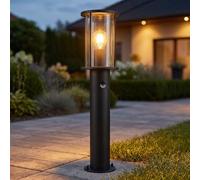ETC-Shop Lanterne Extérieure Wegeleuchte Standleuchte Détecteur Mouvement IP54