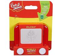 Spin Master Ardoise magique Etch A Sketch Recyclable Format voyage Rouge 3 ans+