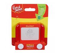Spin Master Ardoise magique Etch A Sketch Recyclable Format voyage Rouge 3 ans+