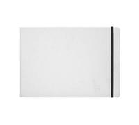 ETCHR A4 Carnet de croquis - Presse à chaud Carnet de croquis pour supports mixtes - Couverture rigide Bloc à dessin Carnet de croquis - 52Feuilles，Querformat