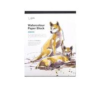 ETCHR Bloc de papier aquarelle - 22,9 x 30,5 cm 100 % coton pressé à froid 350 g/m² - Bloc de papier aquarelle résistant à la déformation