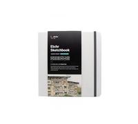 Etchr Lab - Sketchbook Carré 20.4cm x 20.4cm 230g 100% coton 52 pages grain fin Etchr Lab