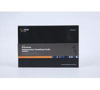 ETCHR Lot de 30 cartes de vœux aquarelle - Qualité professionnelle - 100 % coton - Presse à froid - Convient aux végétaliens