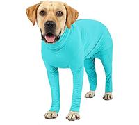 Etdane Combinaison pour chien - Pour éviter la perte de poils - Pour la récupération chirurgicale - Pour animal domestique - Pour réduire l'anxiété - Bleu - Taille 3XL