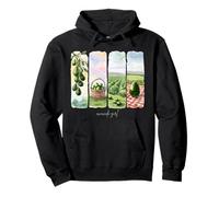 Été Aquarelle Fruits Amour - Nature Superaliment Avocat Sweat à Capuche