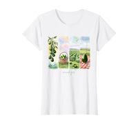 Été Aquarelle Fruits Amour - Nature Superaliment Avocat T-Shirt