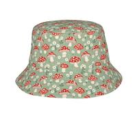 Été Bouchon De Seau, Fleur Marguerite Champignons Botanique Noir Seau Chapeau Mode, Doux Pecheur Chapeaux pour Voyage Adultes Vacances