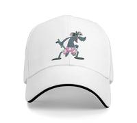 Été Casual Baseball Cap Nu Po i Running Hippie Trucker Hat pour Couple Femmes Pare-Soleil Dessin Animé Wolf Classique Snapback Cap Cadeaux