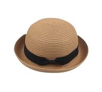 Été Dames Chapeau Plage Femmes Solide Paille Soleil Haut Soleil Chapeau visière Casquettes de Baseball Bonnets Jetables
